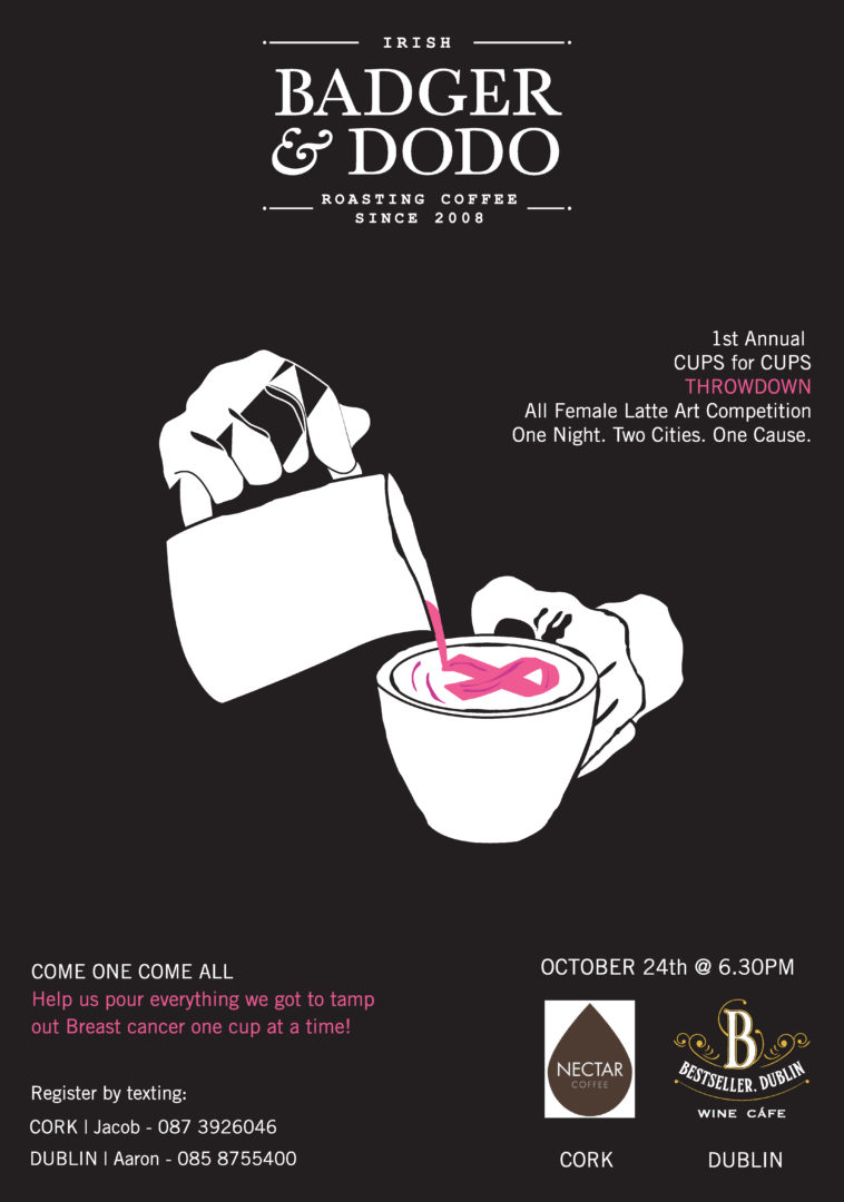 Our first annual Cups for Cups Event supporting Breast Cancer Awareness! Poste BC