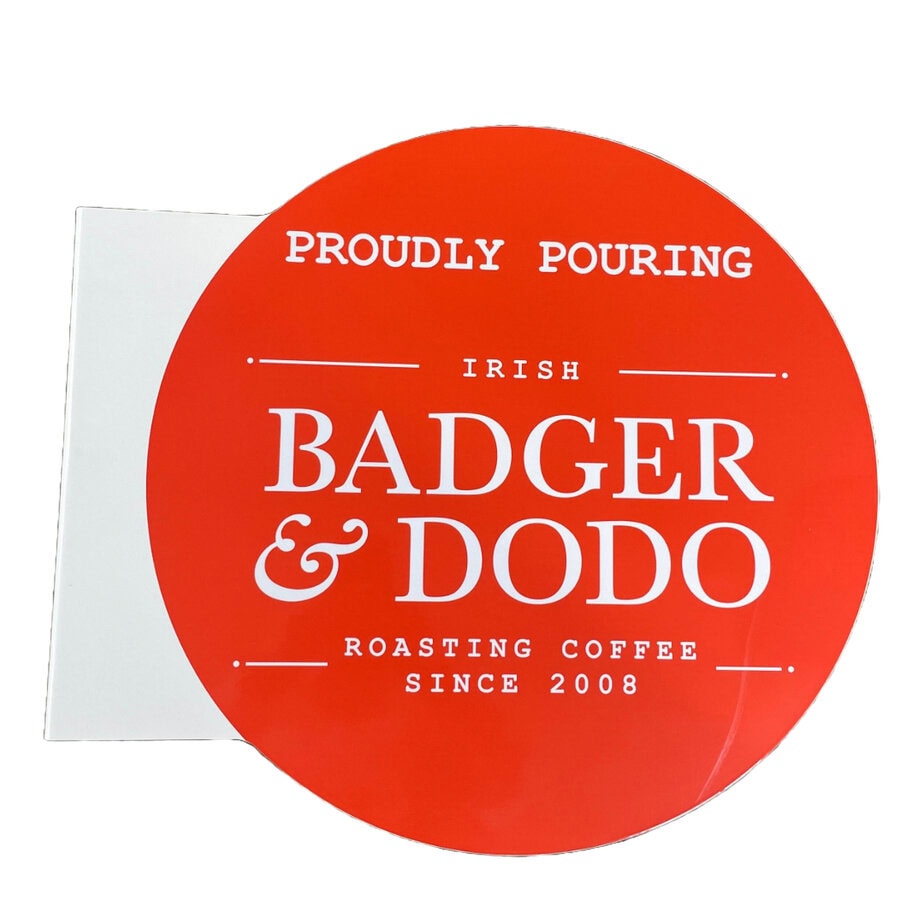 wall projecting sign - badger & dodo