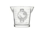 RHINO SHOT GLASS 2.4OZ/70ML WITH SPOUT AND HANDLE