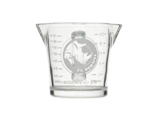 RHINO SHOT GLASS 2.4OZ/70ML WITH SPOUT AND HANDLE